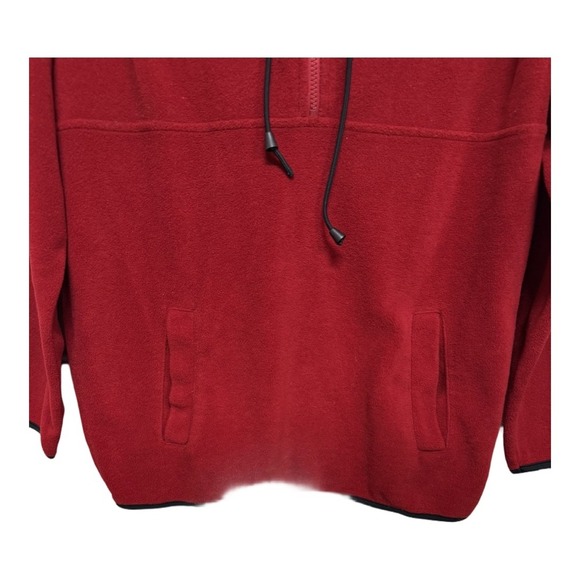 Lauren Ralph Lauren Vintage Red Hooded Pullover Sweatshirt Women's Size Small - Picture 3 of 6